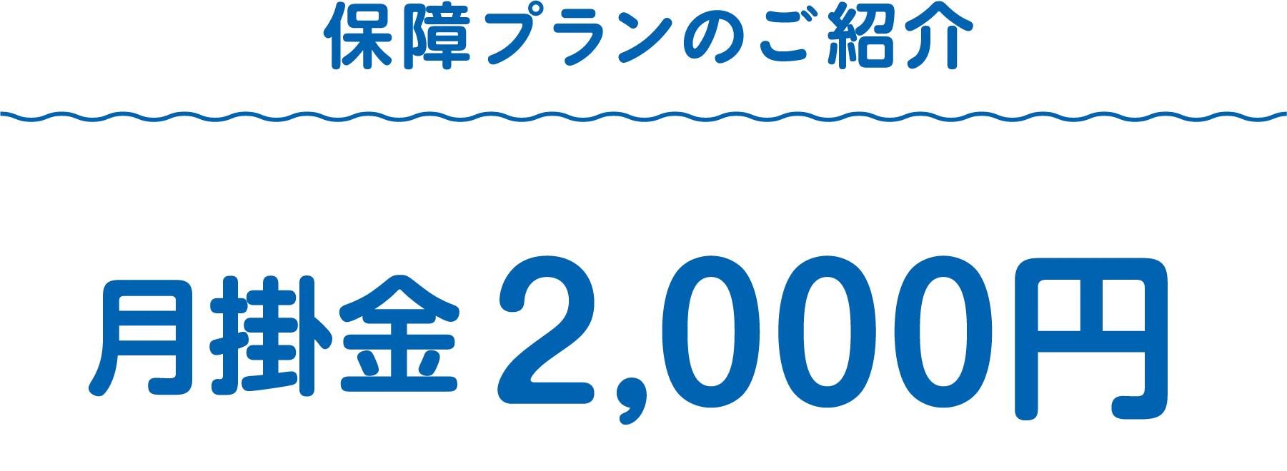 保障プランのご紹介
