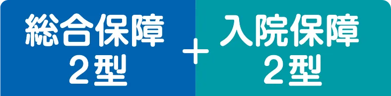 総合保障２型＋入院保障２型